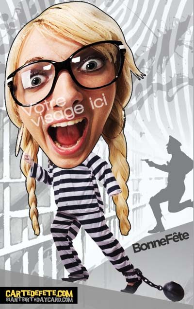carte de fete prisonniere